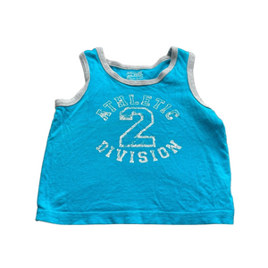 10/20$ Place Blue baby tank top size 18 months